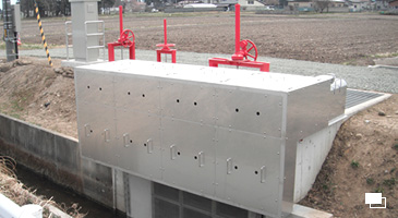 .都鳥地区取水口除塵機